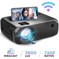 ราคา โทรศัพท์มือถือ HiBeamer ไร้สายหน้าจอเดียวกันบ้านโปรเจคเตอร์ LED คุณภาพของภาพ HD รองรับโปรเจคเตอร์ 1080p (5843213713)