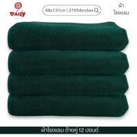 ราคา ผ้าขนหนู SCR ทอเส้นคู่ ผ้าโรงแรม ขนาด 27x54นิ้ว สีเขียวหยก **จำหน่ายเป็นผืน** (25020723945)