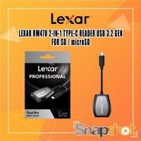 ราคา Lexar Professional USB-C Dual-Slot Reader for SD / microSD ประกันศูนย์ไทย (24010573607)
