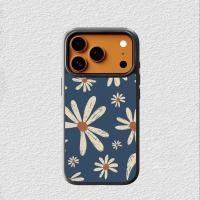 ราคา IPhone 17 16 15 14 13 12 11 Mini Plus Pro Max TPU Rubber Custom Softcase Blue Daisy (57756206099)