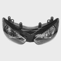 ราคา Motorcycle Front Headlight for Kawasaki Ninja ZX6R 2005 2006 ZX-6R, Lighting Headlamp Lamp, Black C (57204342034)