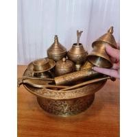 ราคา เชี่ยนหมากทองเหลืองตอกลาย(ครบชุดตามภาพ) (17162144466)