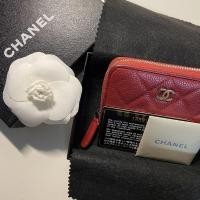 ราคา used chanel card holder and wallet (14791890830)