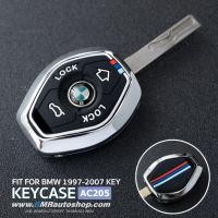ราคา เคสกุญแจ BMW รุ่น AC205 กรอบโลหะทรงเพชร สำหรับ BMW keycase E46 E39 E60 E85 (25734003042)