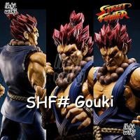 ราคา Shf โมเดลฟิกเกอร์ อนิเมะ Gouki Street Fighter เปลี่ยนหน้าได้ สําหรับตกแต่งห้อง (23577522168)