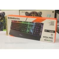 ราคา คีย์บอร์ดเล่นเกมมือสอง SteelSeries Apex Pro Key-TH มีจอ OLED ด้วย (22140861082)