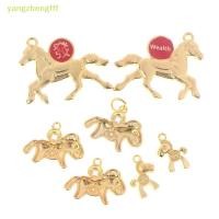 ราคา [yangzhengfff] 2/3/4/10 ชิ้น Lucky Spring Festival เครื่องประดับรถบ้าน 2026 ปีม้า Golden Alloy Zodiac Horse จี้ของขวัญปีใหม่ [ใหม่] (49454255258)