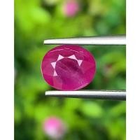 ราคา พลอย ทับทิม พม่า (Burmese Ruby Sapphire) 2.14 กะรัต พลอยแท้ อัญมณีมงคลประจําวันเกิด เครื่องประดับพลอย (27030883785)