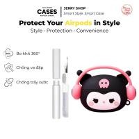 ราคา เคส Airpods 1 2 3 4 pro2 pro3 เคสป้องกัน เคสบลูทูธ airpod เพลง kuromi พร้อมปากกา - Jerry Shop (56253655121)