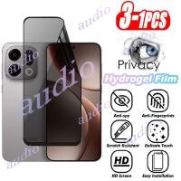 ราคา OPPO Find X9 Pro 5G 3 ชิ้น Anti-Spy Hydrogel ฟิล์มสําหรับ Oppo Find X9 Pro X9Pro 5G 2025 Full Soft ตัวป้องกันหน้าจอความเป็นส่วนตัวสําหรับ OPPO FindX9 Pro FindX9Pro 5G Anti-Spy ฟิล์มหน้าจอด้านหน้า (435