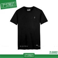 ราคา 7th Street เสื้อยืด แนวสตรีท รุ่น Zinc Logo ( ดำ ) ZLG002 ของแท้ (2323337053)