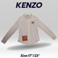 ราคา เสื้อเชิ้ตแบรนด์kenzoญี่ปุ่นแท้มือสอง (47355677674)