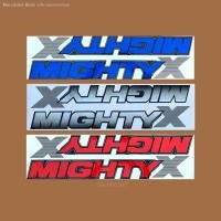 ราคา (hot sale) สติ๊กเกอร์ MIGHTY X ติดข้างกระบะ ไมตี้เอ็กซ์ ปี 1992 ขายเป็นชุด สีแดง/ สีเทา / สีน้ำเงิน TOYOTA MIGHTY-X โตโย (20308035611)