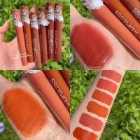 ราคา ลิปจุ่ม ลิปแมท ลิปกลอส Kiss Beauty 1 แท่ง ลิปเนื้อแมท เนื้อกำมะหยี่ โทนนู้ด โทนแดงก่ำ ลิปกันน้ำ กลิ่นหอมสีสวย ติดทน (12341774631)