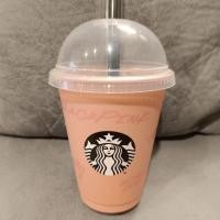 ราคา Starbucks Black Pink Reusable Cold Cup Dome Lid 16oz (27550214237)