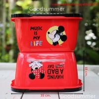 ราคา พร้อมส่ง 2-3 วันได้รับของ กล่องใส่ของ กล่องอเนกประสงค์ ลายมิกกี้เม้าส์ (2804845264)