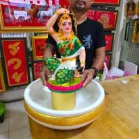 ราคา อ่างดินเผา 16 นิ้ว ฐานสูง 5 นิ้ว (ไม่รวมองค์แม่ธรณี) ทาสีขาว อ่างบัว อ่างทำน้ำตก อ่าง อ่างพระแม่ธรณี ตกแต่งสวน (54656745439)