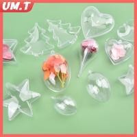 ราคา UM.T ลูกบอลพลาสติกใสลูกบอลงานฝีมือพลาสติกใสสําหรับตกแต่งคริสต์มาส null (48556486122)