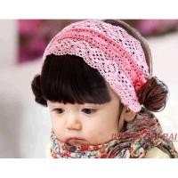 ราคา ผ้าคาดผมม้า ผ้าคาดปอยผม มีผมม้า ผ้าคาดผมเด็ก ลูกไม้ ที่คาดผมม้า (1243919080)