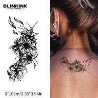 ราคา BLINKINK รอยสักชั่วคราวแบบลายดอกไม้ กันน้ำได้นานถึง 2 สัปดาห์ (47356270747)