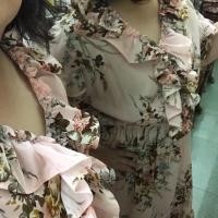 ราคา เดรสก้านแก้วสาวอวบมือสองไม่มีติดตู้ถือว่าพลาด อก48 (869167344)