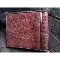 ราคา ostrich wallet กระเป๋าสตางค์หนังนกกระจอกเทศกระเป๋าสตางค์ใบสั้นรุ่นใหม่ หนังนกกระจอกเทศศแท้ Genuine wallet ostrich wallet (752135445)