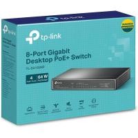 ราคา Gigabit Switching Hub 8 Port TP-LINK TL-SG1008P (7'',4 PoE) (22652953491)