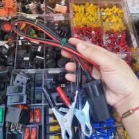 ราคา [พร้อมส่งจากไทย] เต้ารับที่เสียบบุหรี่ ปลั๊กตัวเมียจุดบุหรี่ในรถยนต์ แบบมีสาย 12V/24V 10A 120W (25616476694)