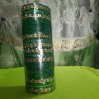 ราคา กำไลอินเดียเซตสีเขียวมรกต#กำไลอินเดีย#กำไลถวายพระแม่#กำไลเสริมมงคล#กำไลสวย (10057777389)