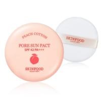 ราคา Skinfood Peach Cotton Pore Pact SPF 42 PA+++ 9g (1634352883)