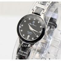 ราคา นาฬิกา Olym pianus sapphire CERAMIC 82672L-403E เซรามิคดำ (27224047387)