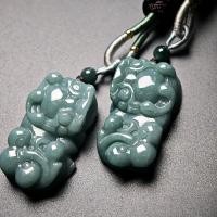 ราคา จี้หยกบลู ปี่เซี่ยะหน้าสิงห์ 20 มม. หยกกัวเตฯ - Jadeite Type A (54606477534)