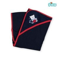 ราคา Fico ผ้าห่อตัว Item 9 ลาย หมีน้อยห่วงยาง สีแดง (5749400167)