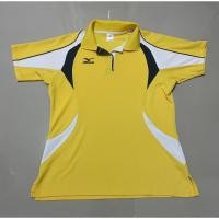 ราคา เสื้อกีฬา MIZUNO สีเหลืองแขนสั้นมือสอง (18489409866)