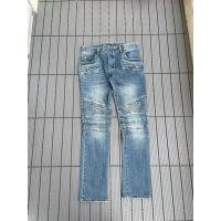 ราคา BALMAIN Biker กางเกงยีนส์ผู้ชาย ไซส์ 30 (40508818342)