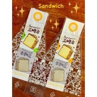 ราคา **พร้อมส่ง** ซองพลาสติกสำหรับใส่แซนวิช ซองแซนวิช ถุงแซนวิช แบบสามเหลี่ยม ลายน่ารัก บรรจุ 100 ซอง (26859265149)