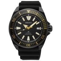 ราคา SEIKO PROSPEX SAMURAI DIVER 200m สายยางเรซิ่นรุ่น SRPB55K1 (สีดำ/ขอบดำทอง) (1175572531)