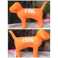ราคา ตุ๊กตาน้องหมาวิคตอเรีย Victoria Secret 8" Victoria’s Secret LOVE PINK Plush Puppy Dog 1986 Orange with White Print (29350320131)