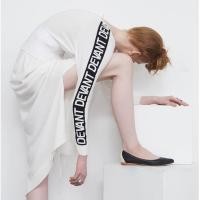 ราคา Devant รองเท้าคัทชู หนังแกะรุ่น GISELLE Black-Off White (3719784232)