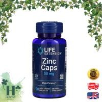 ราคา พร้อมส่ง Life Extension Zinc Caps High Potency 50 mg 90 Vegetarian Capsules (27013954906)