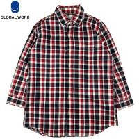 ราคา เสื้อเชิ้ต Global Work มือสอง ลายสก๊อต size M (24761918273)