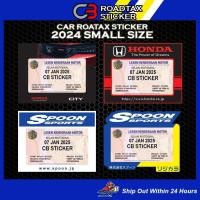 ราคา HONDA THE POWER SPOON SPORT HONDA CITY CAR ROADTAX STICKER / RS05 (26329155940)