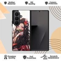 ราคา เคสแบบกําหนดเอง Samsung Galaxy Z Fold 7 6 5 4 3 5G Crimson Bloom Demon ZR0073 ฝาครอบกรณี (46155827348)