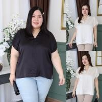 ราคา S200-0105 เสื้อคอจีน แขนในตัว พลัสไซส์ ผ้าซาตินเนื้อดี ทรงสวย เรียบหรู เสื้อผ้าซาตินสาวอวบ ซาตินพลัสไซส์ ไซส์ใหญ่ (54256643013)