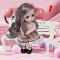ราคา ตุ๊กตาดาร์บี้ 1/8 Baby Doll Dress Up for BJD Dolls Toy Darbie Doll ตุ๊กตา (5934153029)