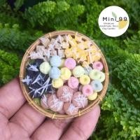 ราคา ❤️ของจิ๋ว ของจิ๋วน่ารัก ของจิ๋วขนมไทย ของจิ๋วดินปั้น ของเล่นตุ๊กตา ของเล่นสะสมบ้านตุ๊กตา บ้านตุ๊กตา dollhouse#miniatrue (9645312428)