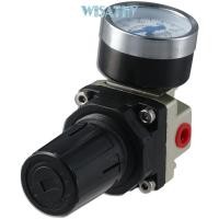 ราคา วาล์วลด วิสตอย, เครื่องควบคุมความดันอากาศสีดํา 1/4 นิ้ว, เครื่องอัดอากาศแบบยึดวาล์วปรับ (56405752250)