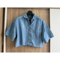 ราคา เสื้อครอปยีนส์ GAP size M (25373857495)