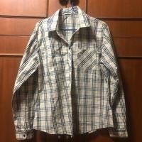 ราคา เชิ้ตลายสก็อตสีครีม (1302485664)