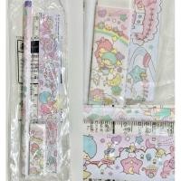 ราคา ของใหม่(ซองไม่สวย) เซ็ทเครื่องเขียน Little Twin Star Sanrio (28907225007)